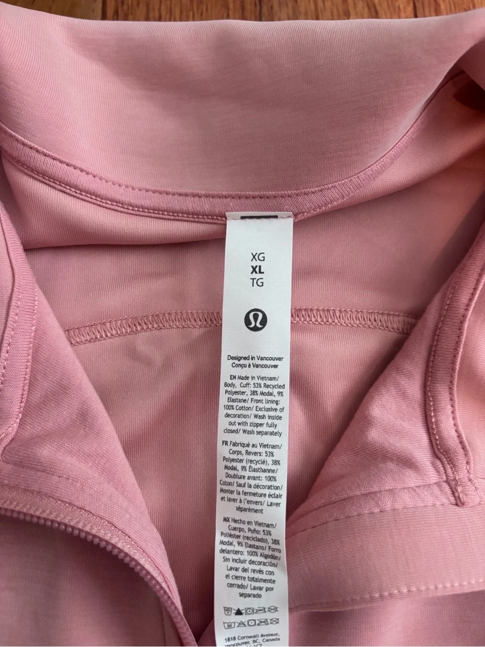 Lululemon Softstreme Long Half Zip